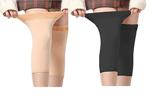1To Finity Woolen warm Leg Warmer Knee Cap Cover High Socks ghutna for Men  and Women for knee pain